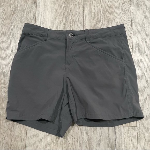 Patagonia Pants - Patagonia Shorts Womens 2 Gray Quandary Shorts 5" Nylon Blend Hiking 30x5